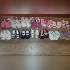Girls Bundle Of Shoes All Like New